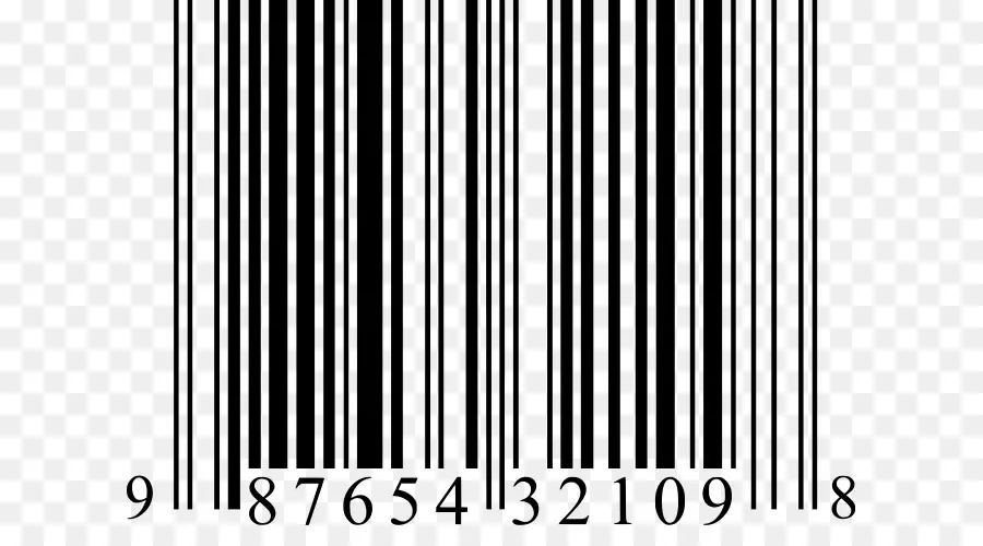 Código De Barras，Negro PNG