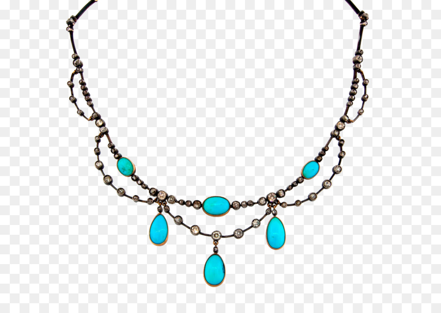 Turquesa，Collar PNG