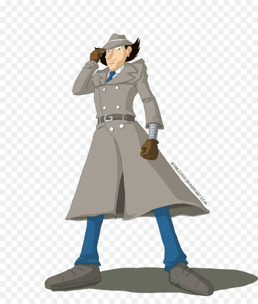 Personaje Detective，Dibujos Animados PNG