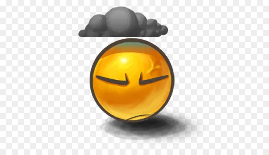 Emoji Triste，Nube PNG