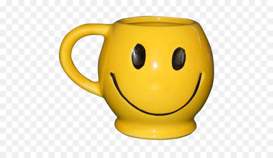 Sonriente，Taza De Café PNG