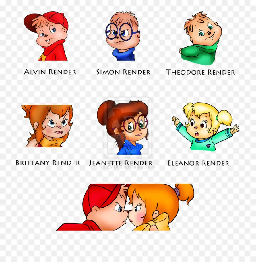 Ardilla，Chipettes PNG