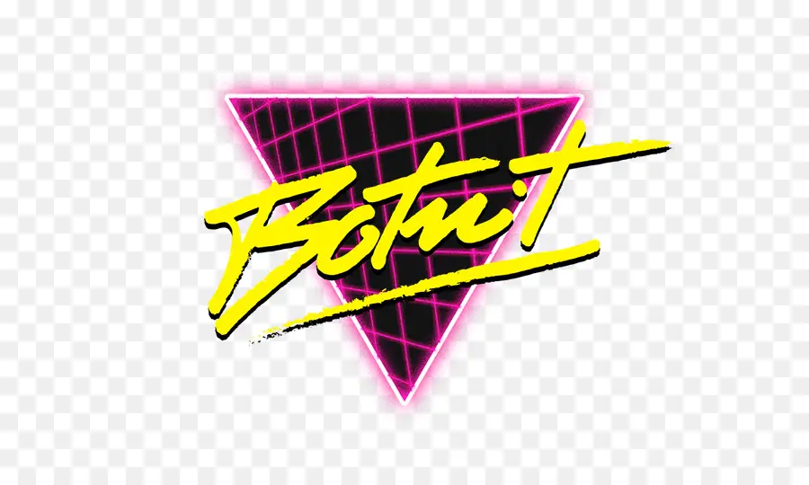 Logotipo Retro De Botnit，Marca PNG