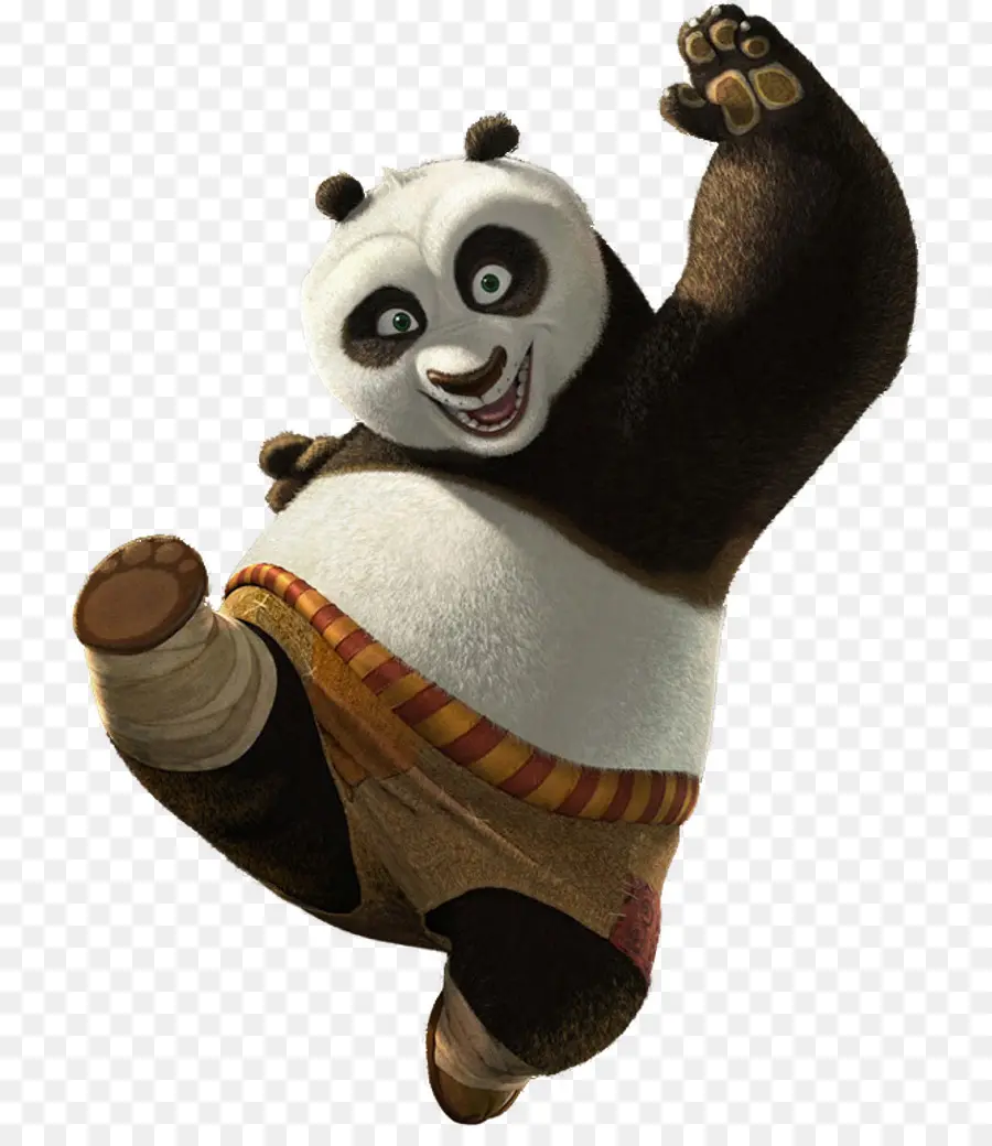 Kung Fu Panda，Po PNG