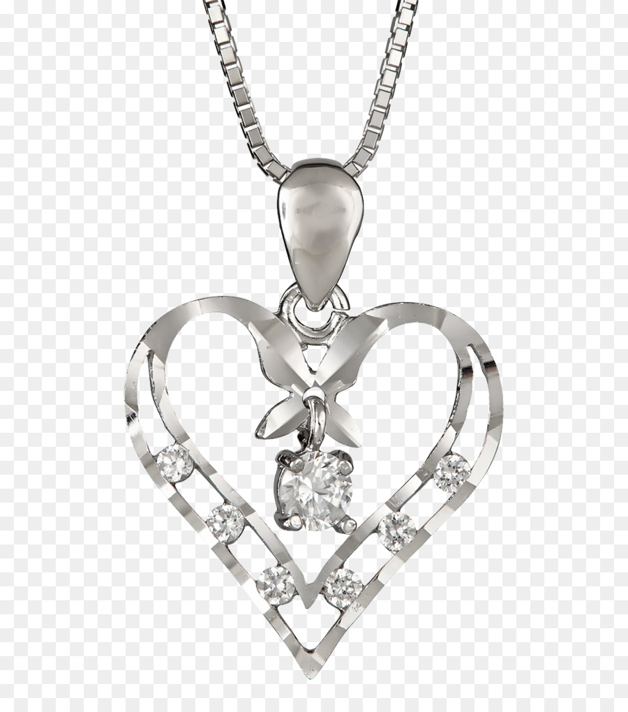 Colgante De Corazón，Collar PNG