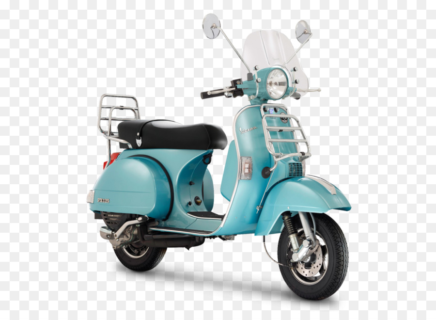 Vespa Azul，Vehículo De Dos Ruedas PNG