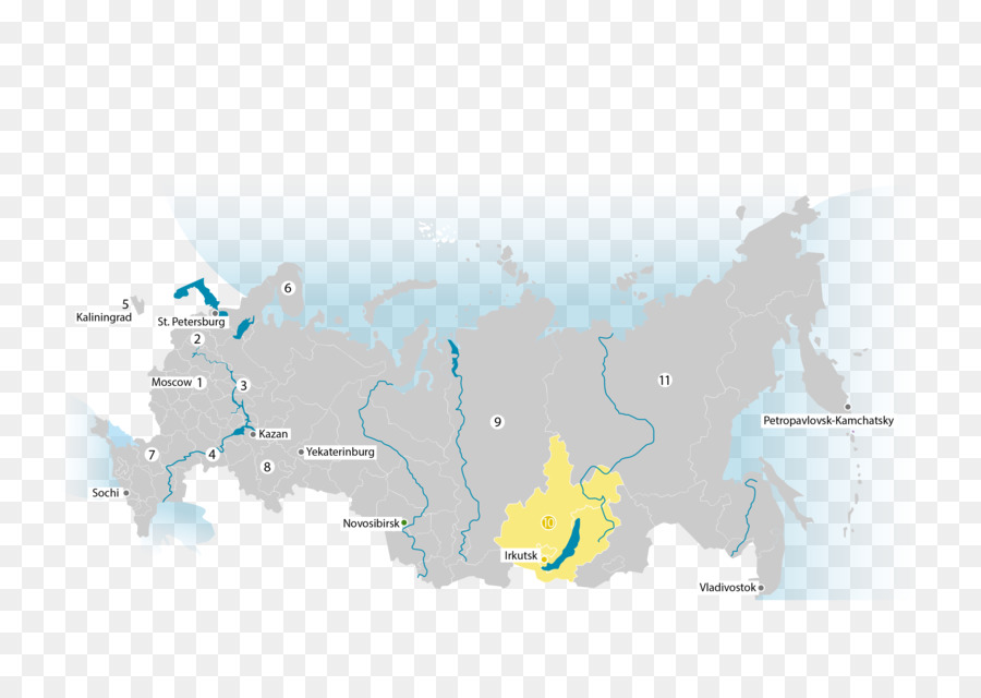 Mapa De Rusia，País PNG