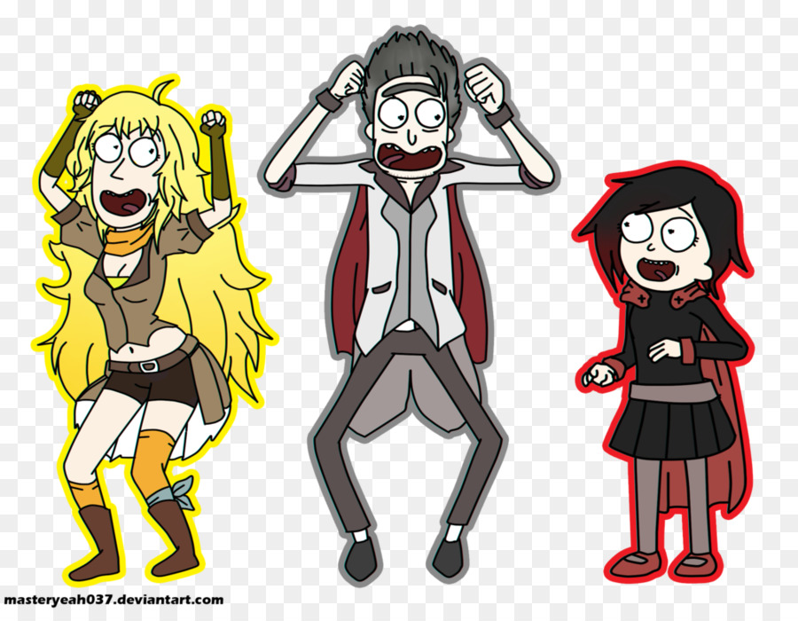 Personajes De Dibujos Animados，Animado PNG