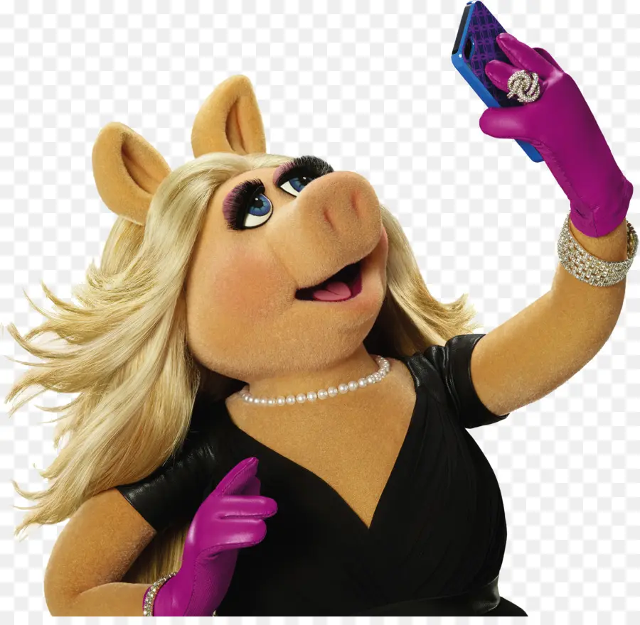 Miss Piggy，Kermit La Rana PNG