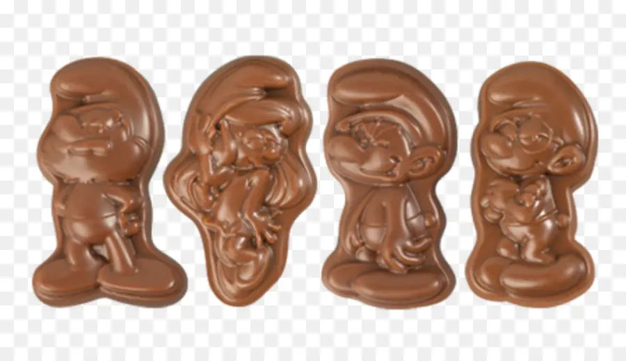 Figuras De Chocolate，Dulce PNG