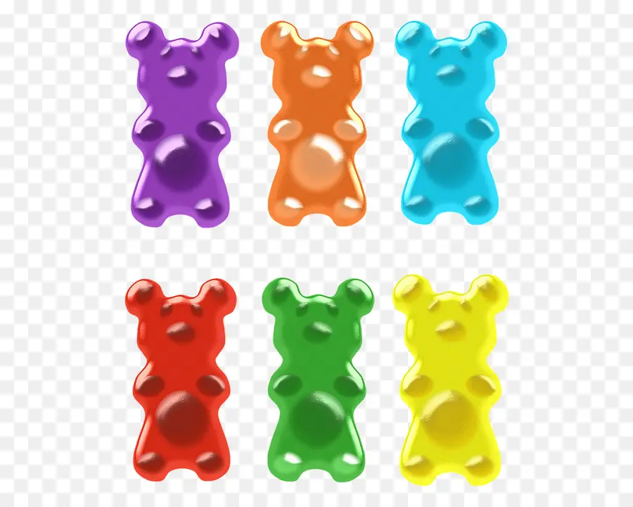 Gummy Bear，Gummy Candy PNG