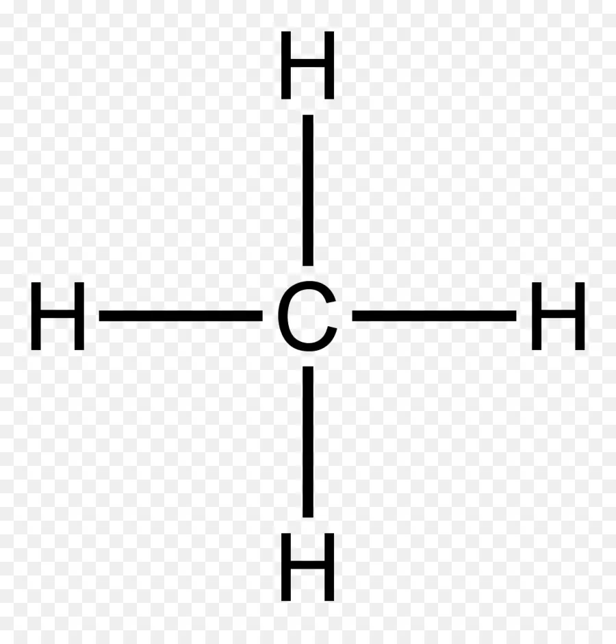 Molécula De Metano，Ch4 PNG