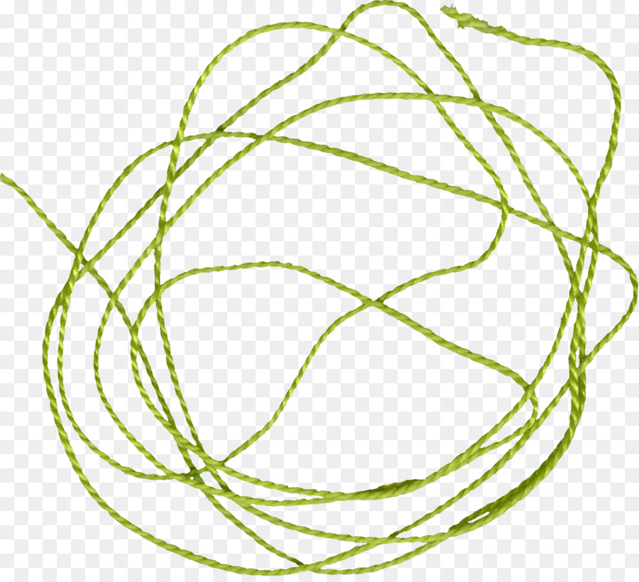 Cuerda，Verde PNG