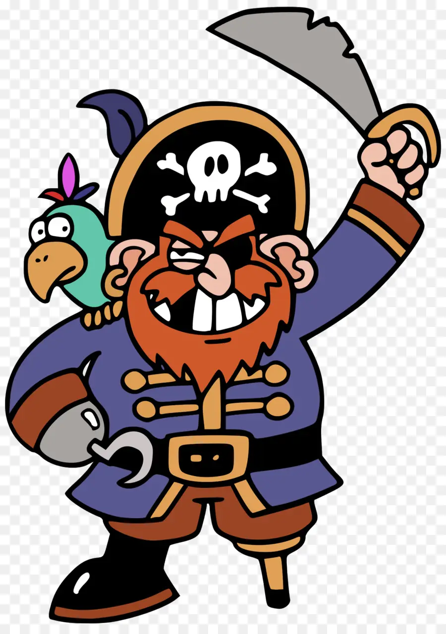 Pirata，Loro PNG