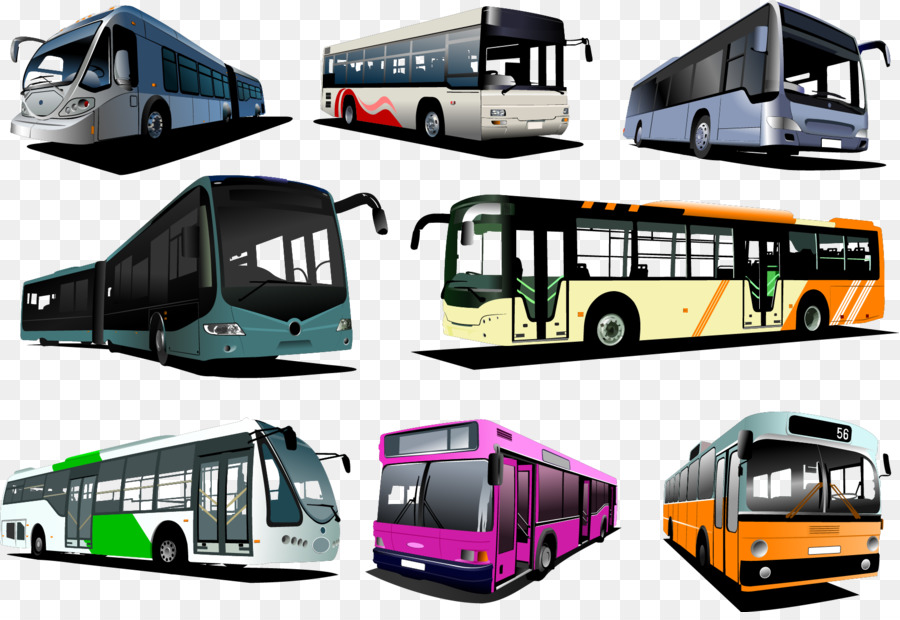 Autobús，Coche PNG