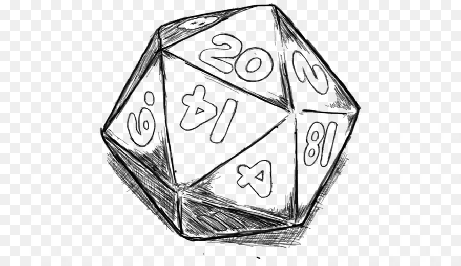 Dungeons Dragons，Sistema D20 PNG