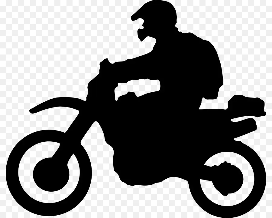 Motocicleta，Silueta PNG