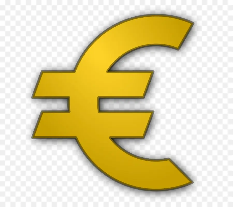 Símbolo Del Euro，Negro PNG