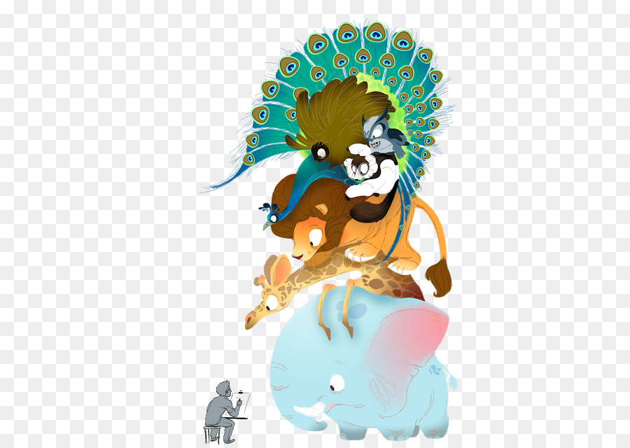 Animales，Pavo Real PNG