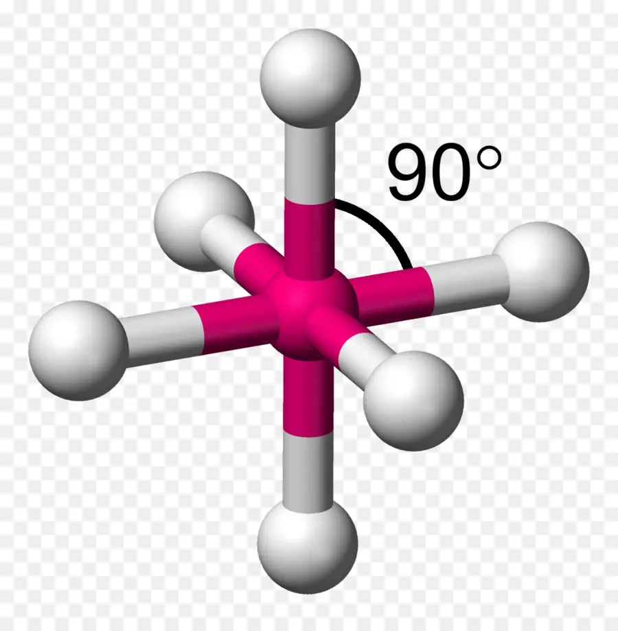 Octaédrico La Geometría Molecular，La Geometría Molecular PNG