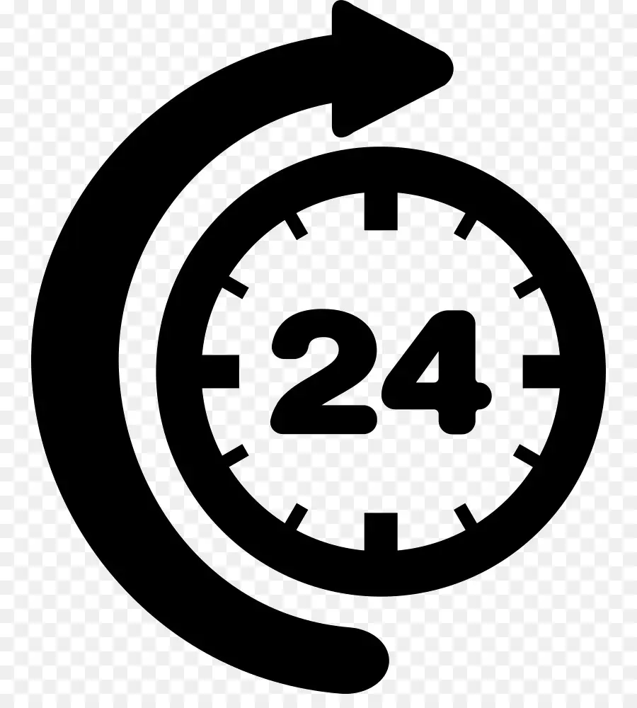 Reloj 24h，24h PNG