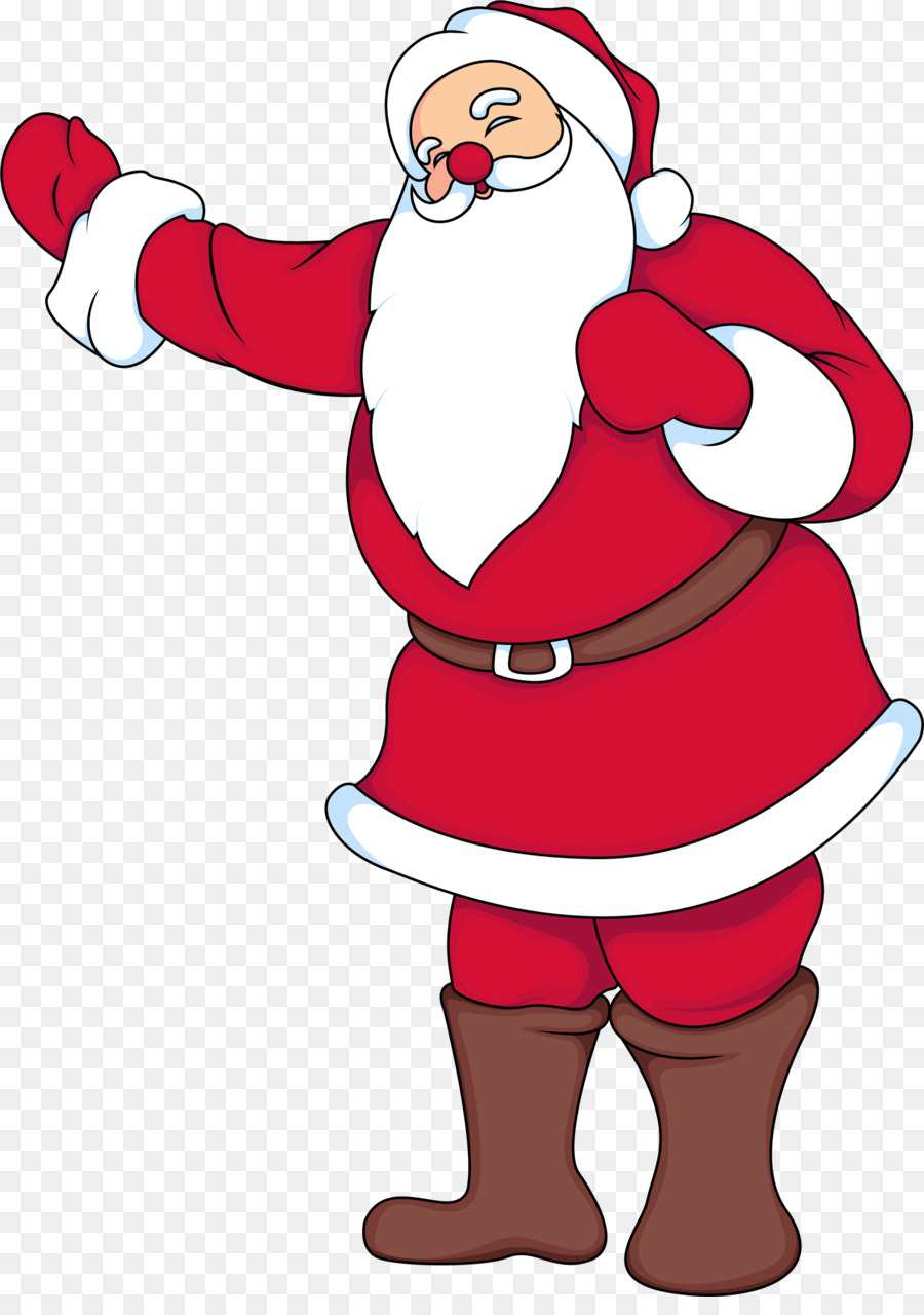 Papá Noel Con Saco，Navidad PNG