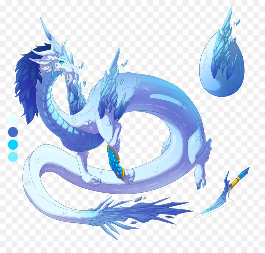 Dragón，Hielo PNG