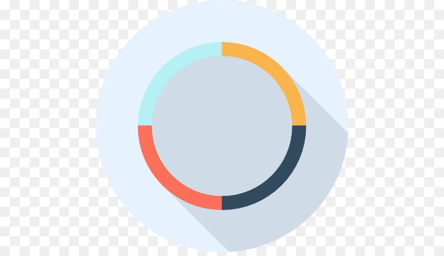 Gráfico Circular Colorido，Datos PNG