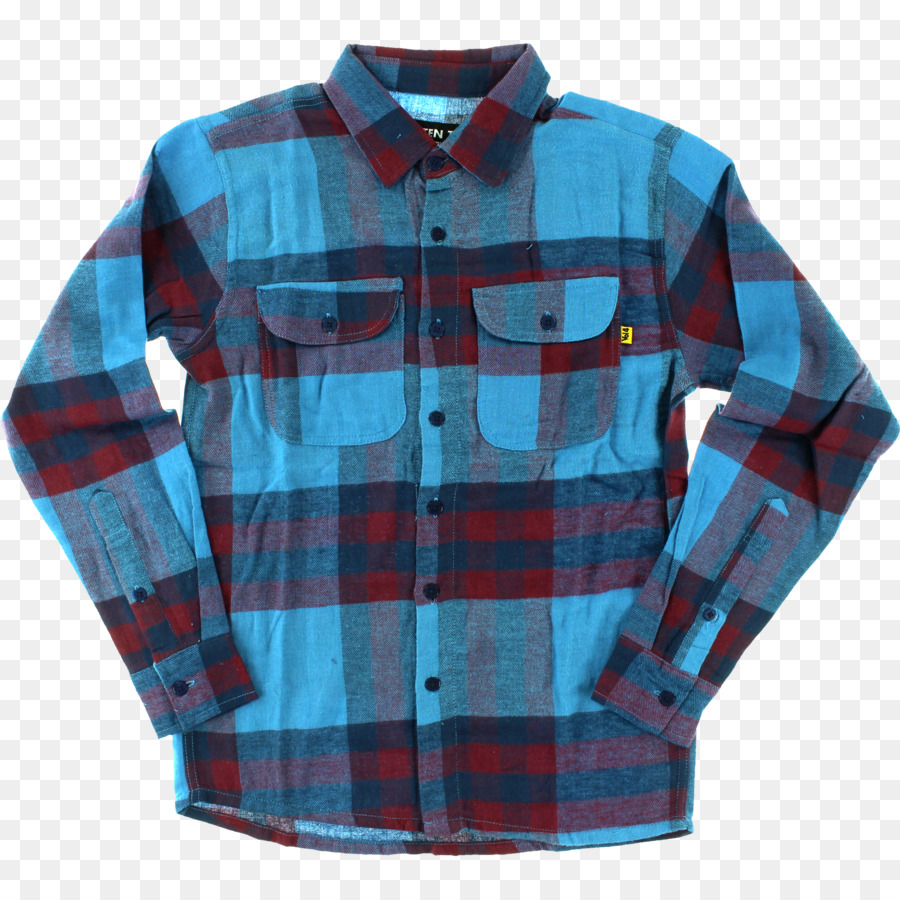 Camisa De Tartán Roja，Camisa PNG