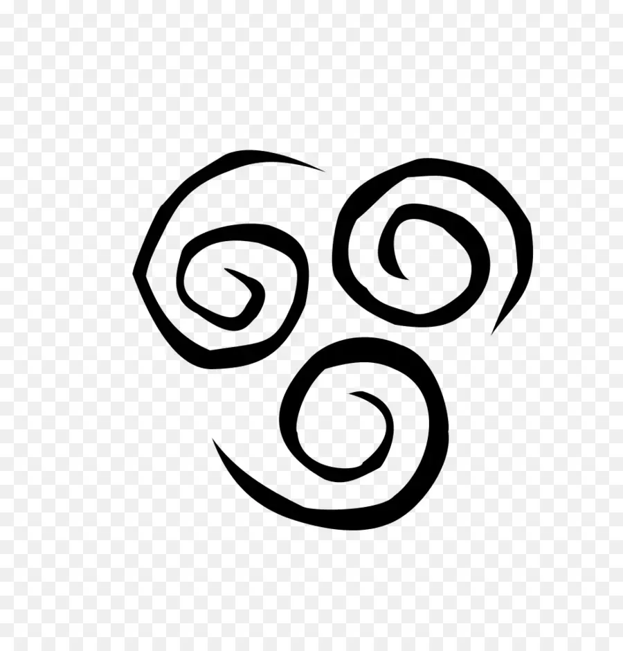 Espiral，Negro PNG