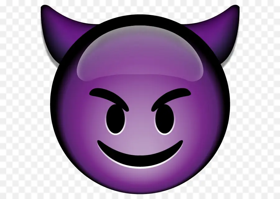 Emoji Del Diablo，Rostro PNG