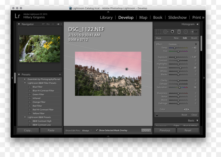 Adobe Lightroom，Se Graduó Neutraldensity Filtro PNG