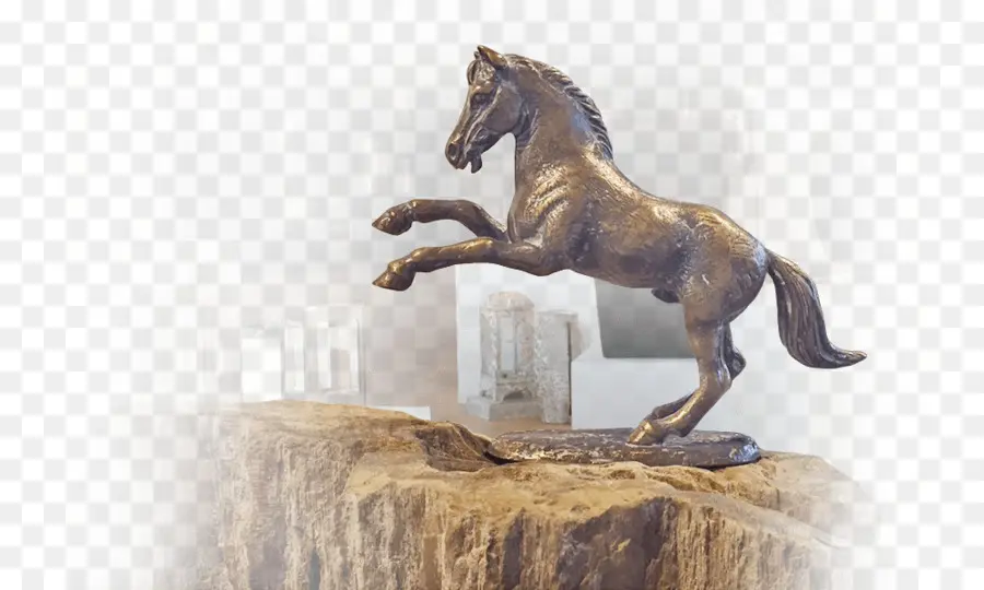 Estatua Del Caballo，Bronce PNG