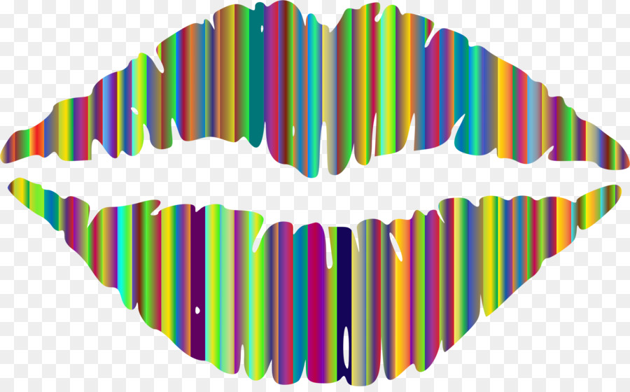 Labios Coloridos，Arcoíris PNG