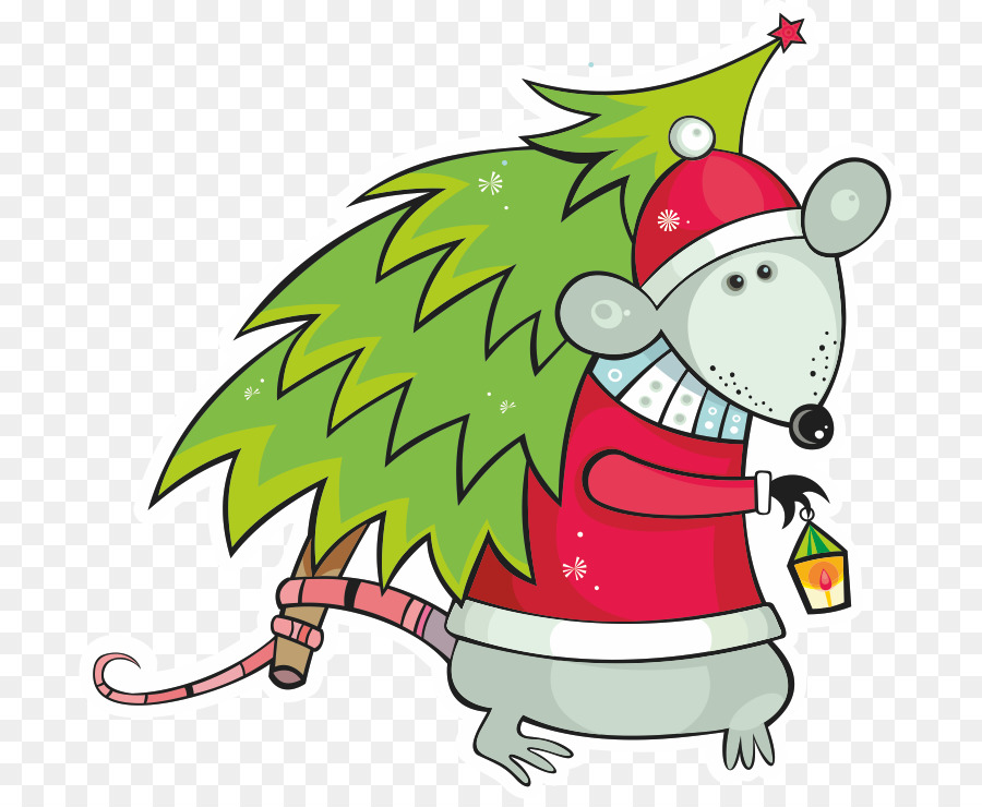 árbol，Santa Claus PNG