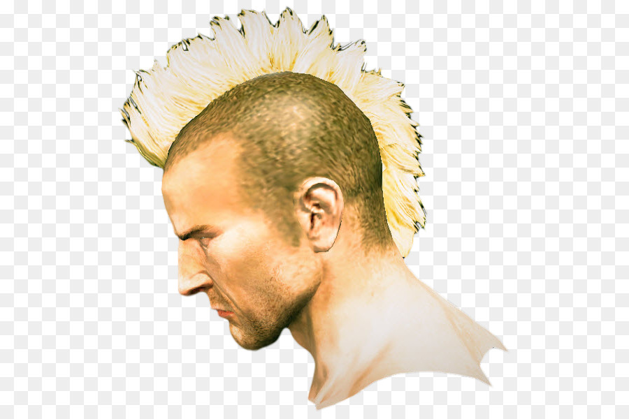 Dead Rising 2 Case Zero，Peinado Mohawk PNG