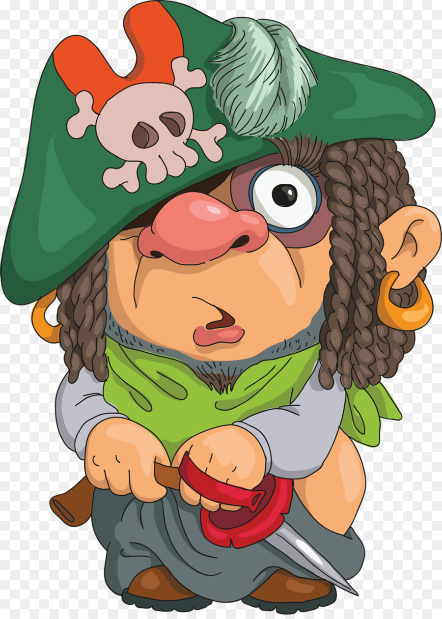 Personaje Pirata，Espada PNG