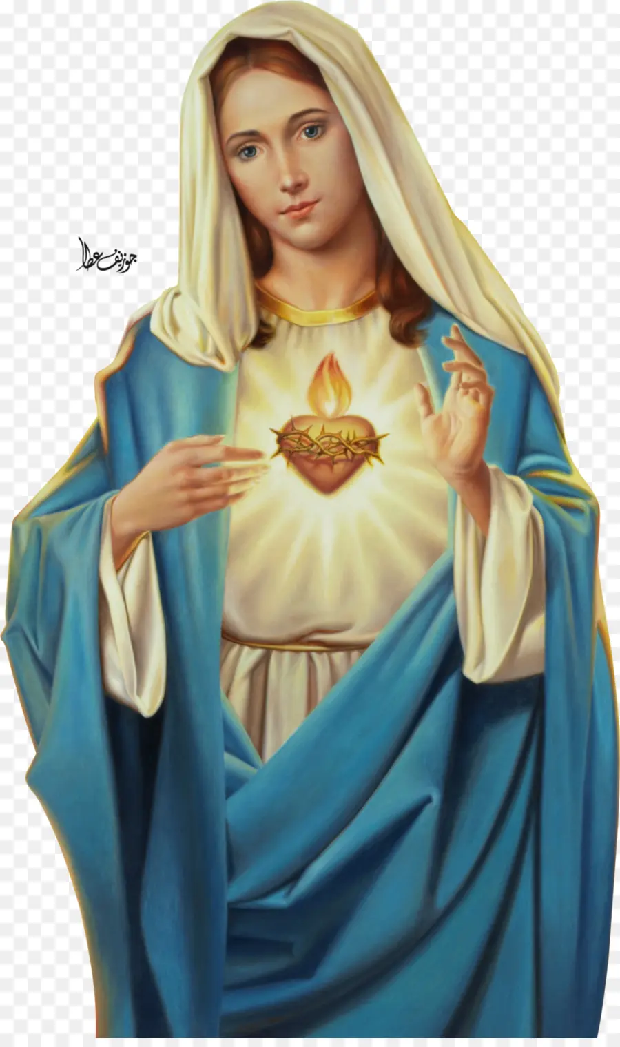 María，Inmaculado Corazón De María PNG