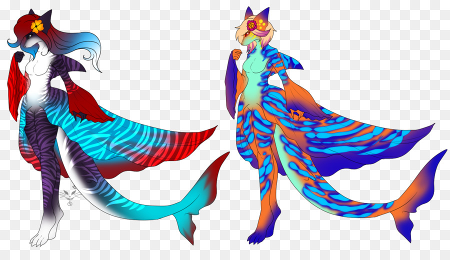 Personajes De Sirena，Vistoso PNG