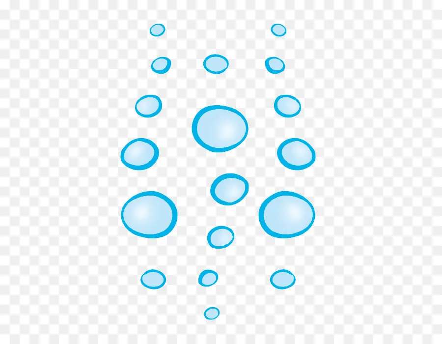 Gotas De Agua，Burbujas PNG