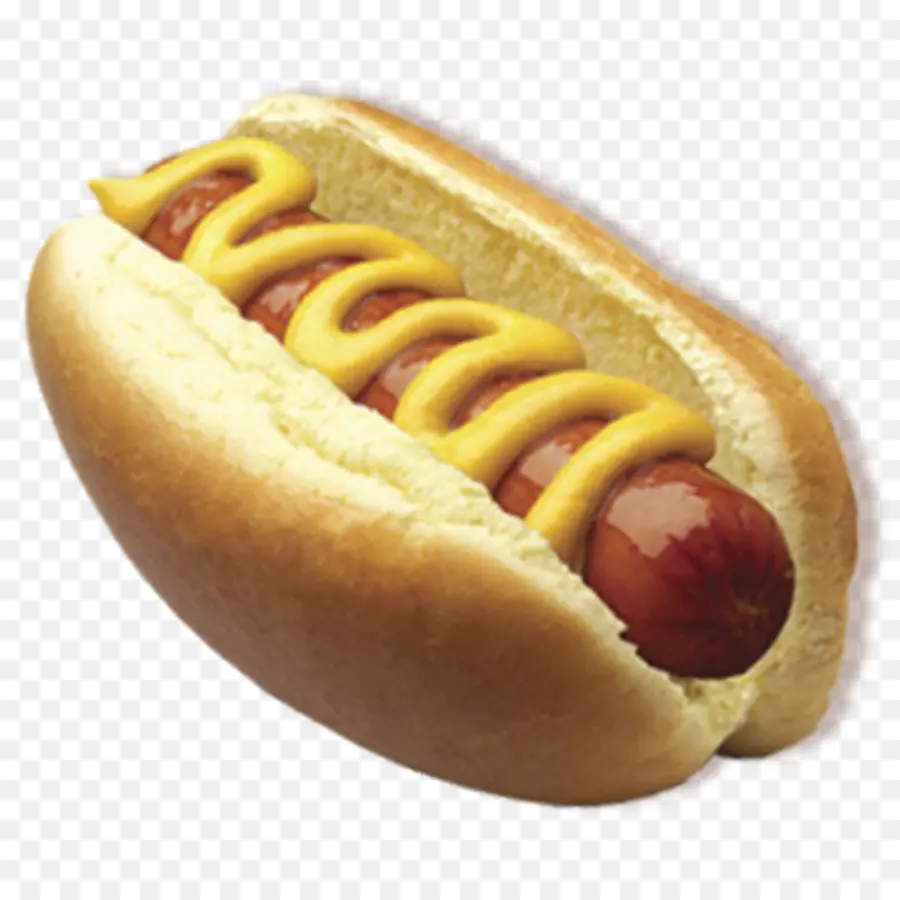 Hot Dog Con Mostaza，Sándwich PNG