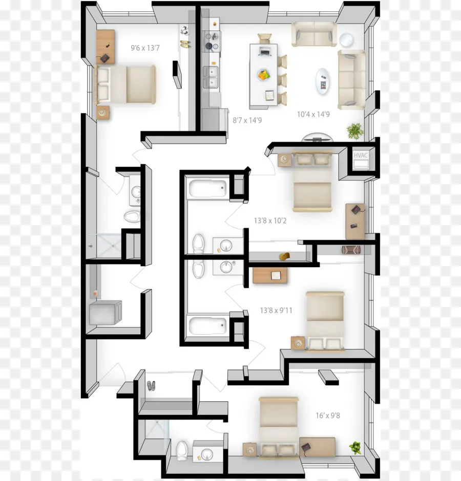 Plan De Piso，Knoll PNG