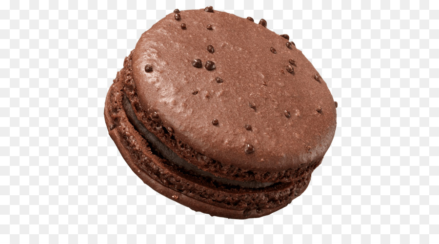 Macarrón De Chocolate，Dulce PNG