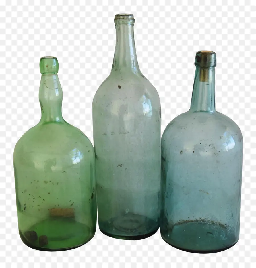 Botellas De Vidrio，Antiguo PNG