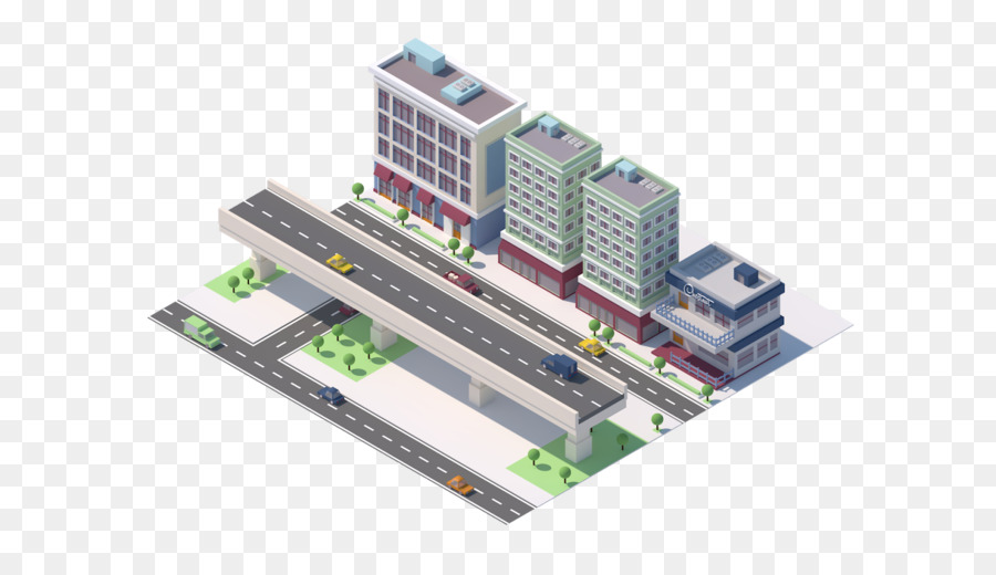 Paisaje Urbano，Edificios PNG