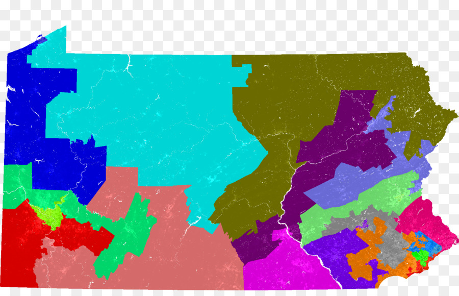 Pennsylvania 18 De Distrito Del Congreso De Los，Mapa PNG