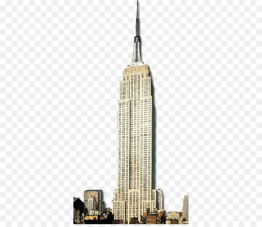 Edificio Empire State，Rascacielos PNG