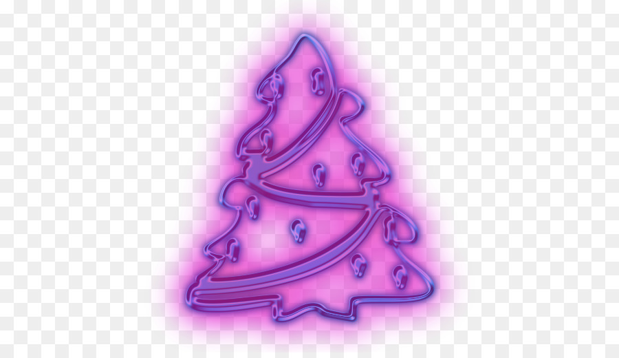 Árbol De Navidad De Neón，Neón PNG