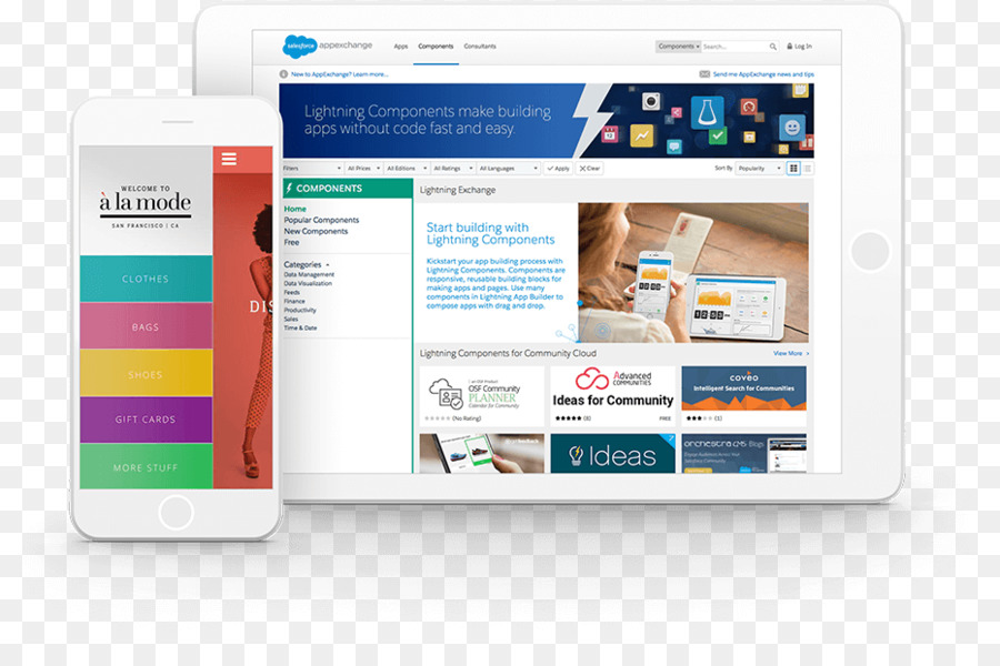 Salesforcecom，Desarrollo De Aplicaciones Móviles PNG