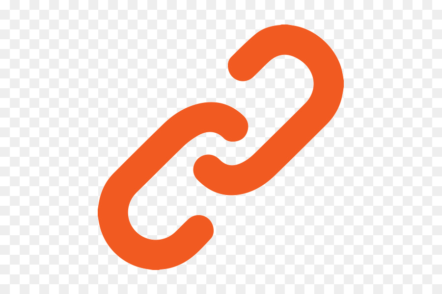 Icono De Enlace Naranja，Enlace PNG